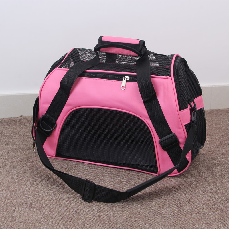 Bolso transportador en uso