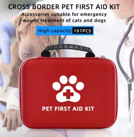 Botiquín de Primeros Auxilios de Viaje para Perros