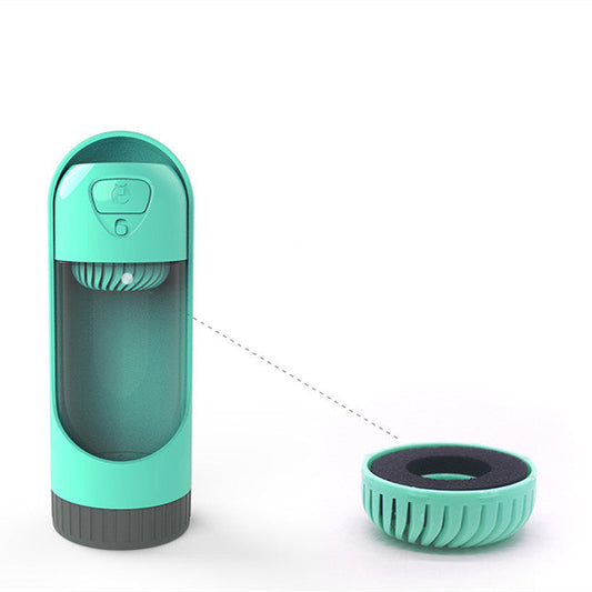 Botella Portátil de Agua para Mascotas con Filtro