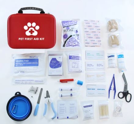 Botiquín de Primeros Auxilios de Viaje para Perros
