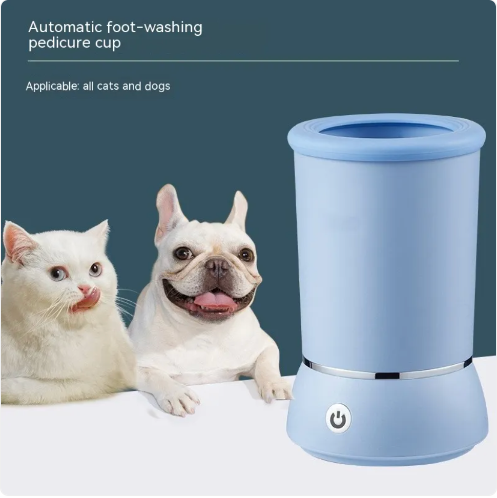 Vaso Limpiador de Patas para Mascotas