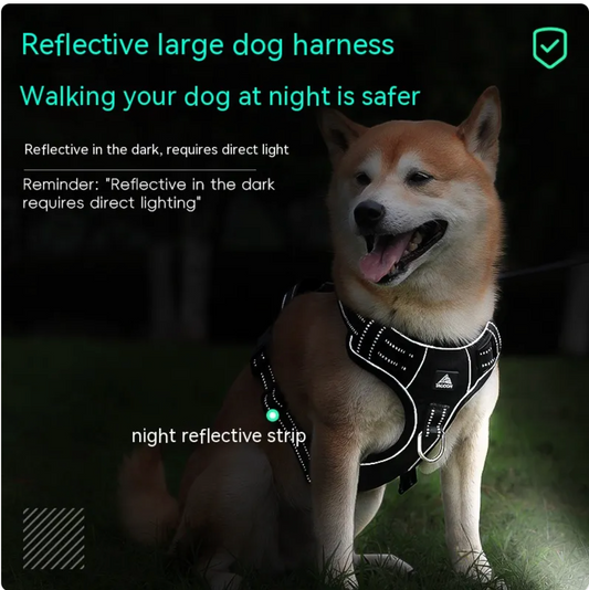 Arnés Reflectante Antitirones para Perros